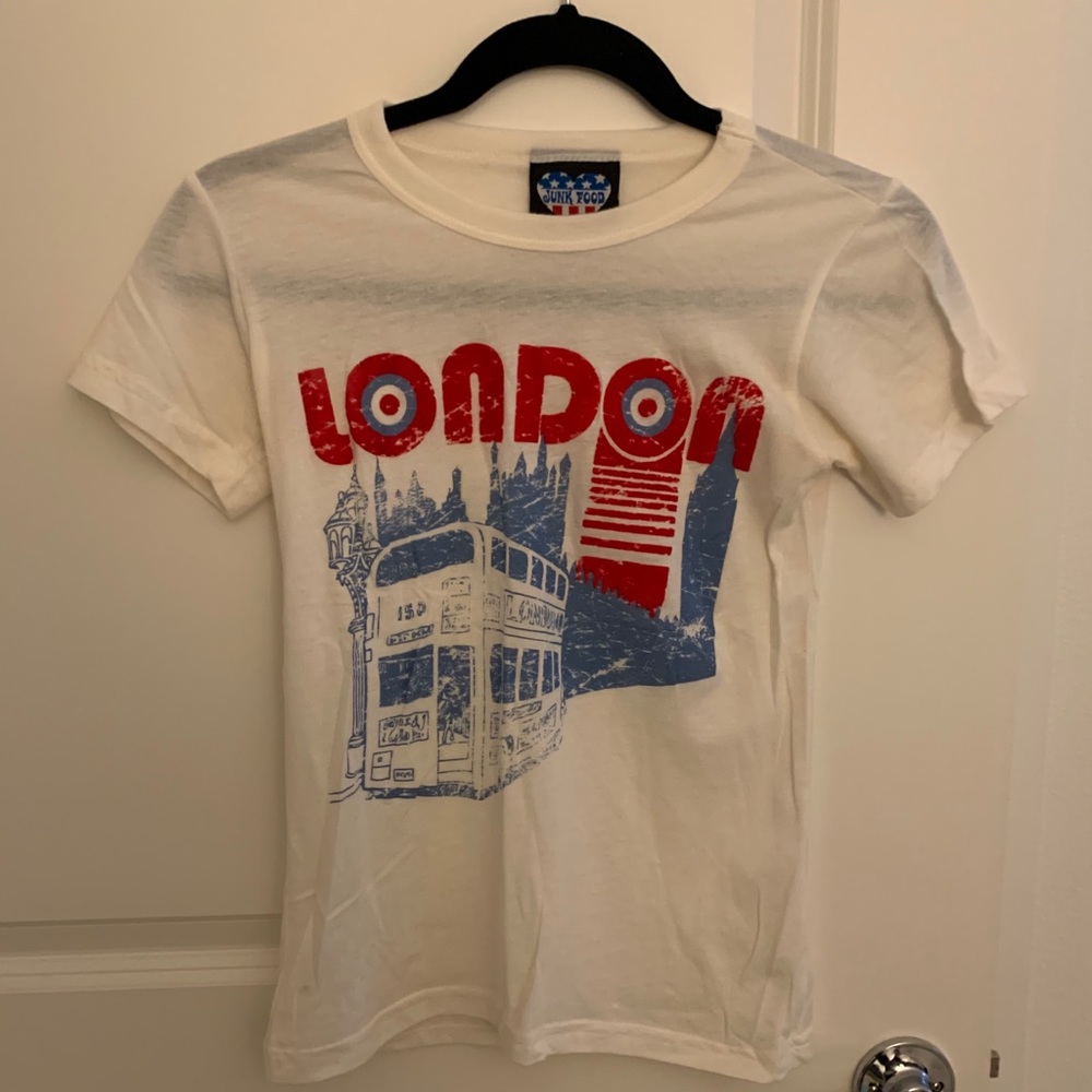 Junk food London tee